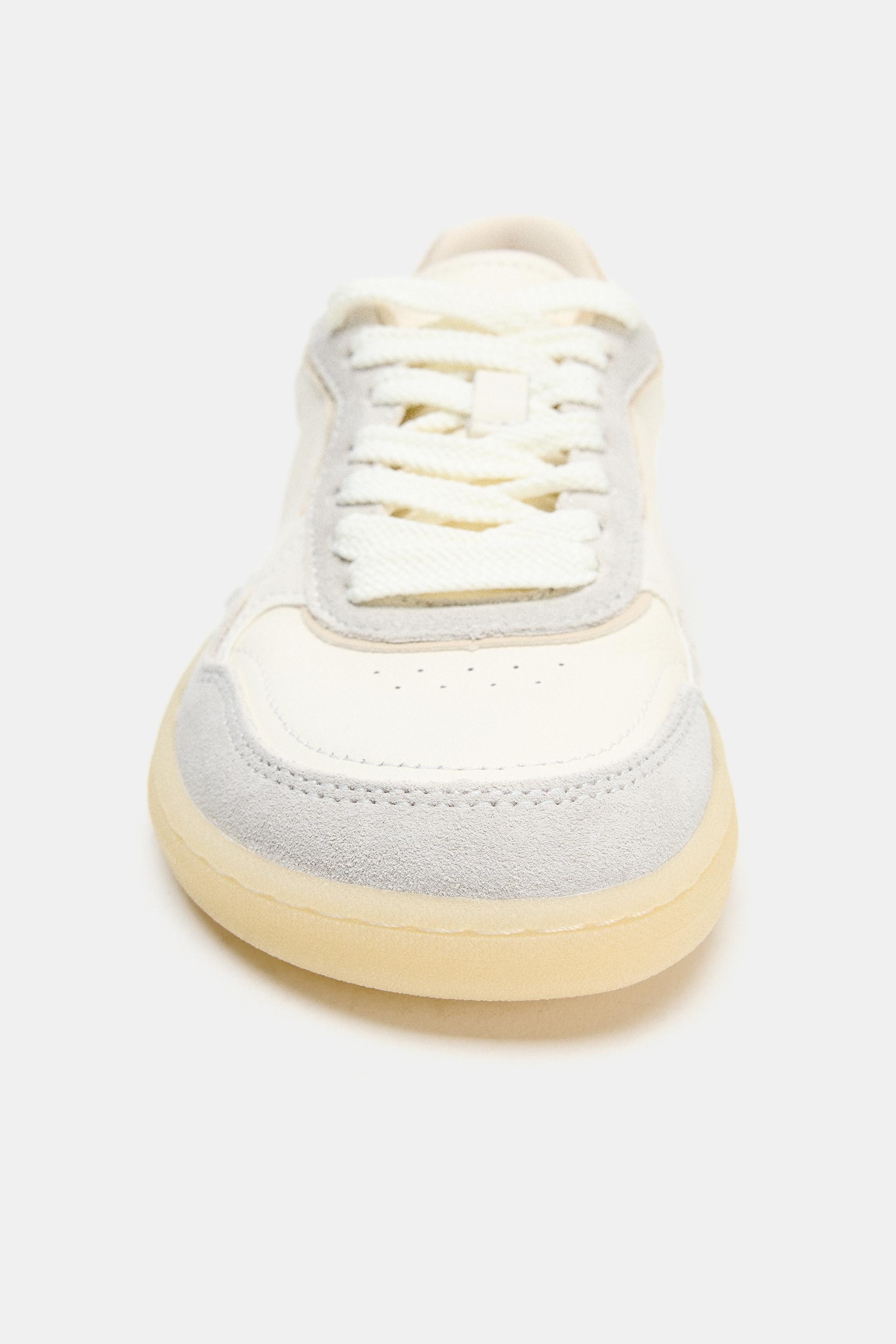 BASKETS EN CUIR BAREFOOT